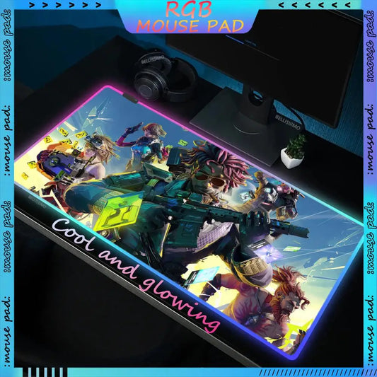 FragPunk Lancers Squad RGB Mouse Pad