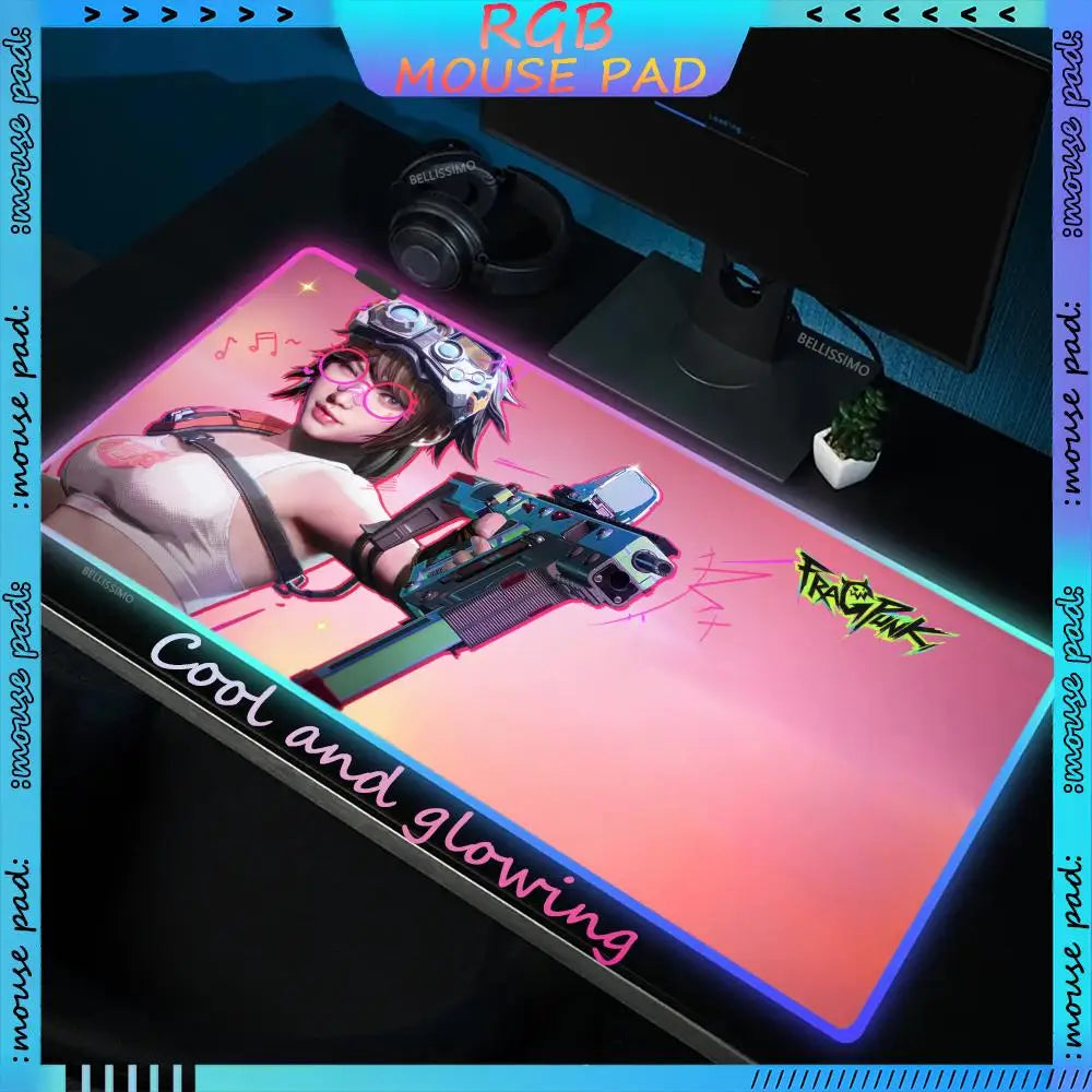 FragPunk Nitro RGB Mouse Pad