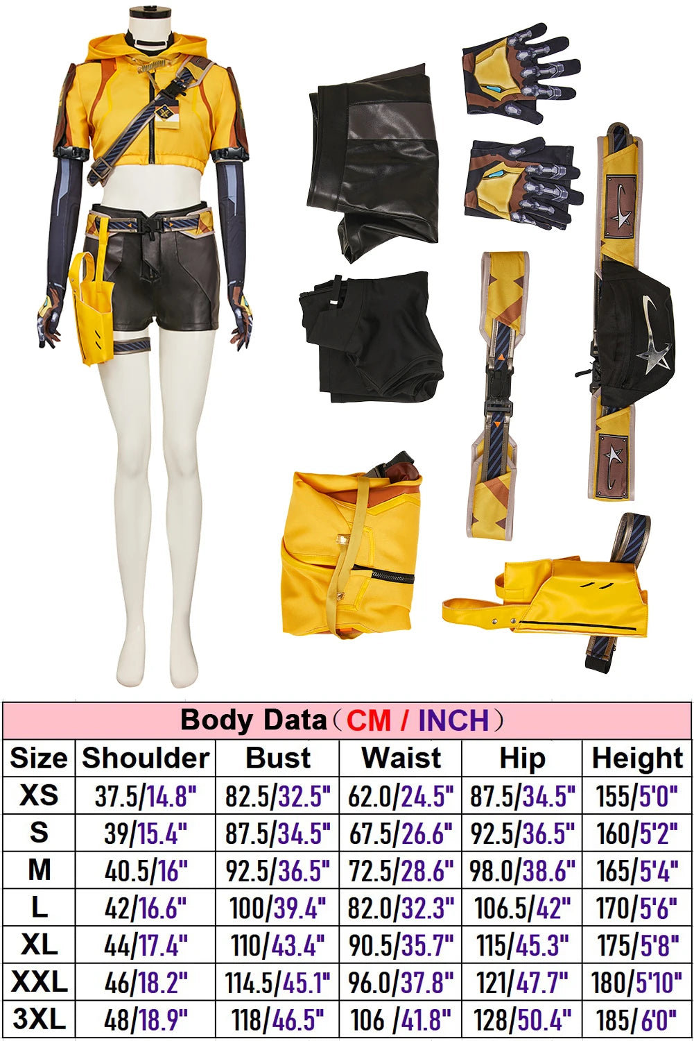 FragPunk Hollowpoint Cosplay Costume