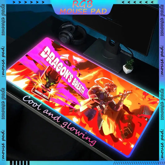 FragPunk Dragon's Breath RGB Mouse Pad