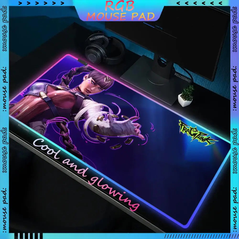 FragPunk Serket Artwork RGB Mouse Pad